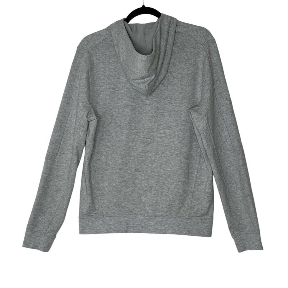 Lululemon Jacket Hoodie Mens Medium Gray Sweat Pullovet Athletic Athleisure Gym
